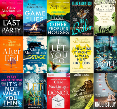 DC Morgan Series & more by Clare Mackintosh ~ 15 MP3 AUDIOBOOK COLLECTION