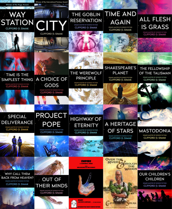 Complete Short Fiction & more by Clifford D. Simak ~ 28 MP3 AUDIOBOOK COLLECTION
