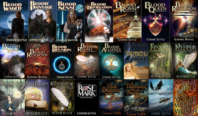 Blood Destiny Series & more by Connie Suttle ~ 23 MP3 AUDIOBOOK COLLECTION