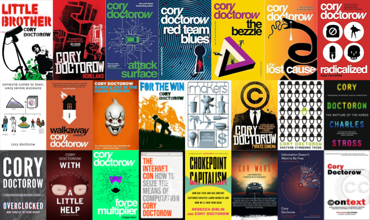 Little Brother Series & more by Cory Doctorow ~ 25 MP3 AUDIOBOOK COLLECTION