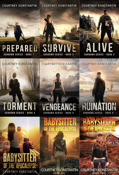 Sundown Series & more by Courtney Konstantin ~ 9 E-BOOK COLLECTION