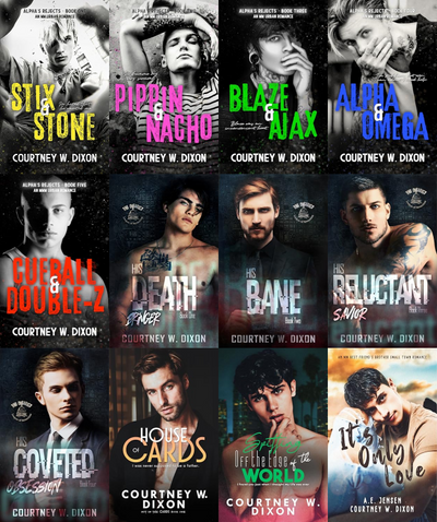 Alpha's Rejects Series & more by Courtney W Dixon ~ 12 MP3 AUDIOBOOK COLLECTION