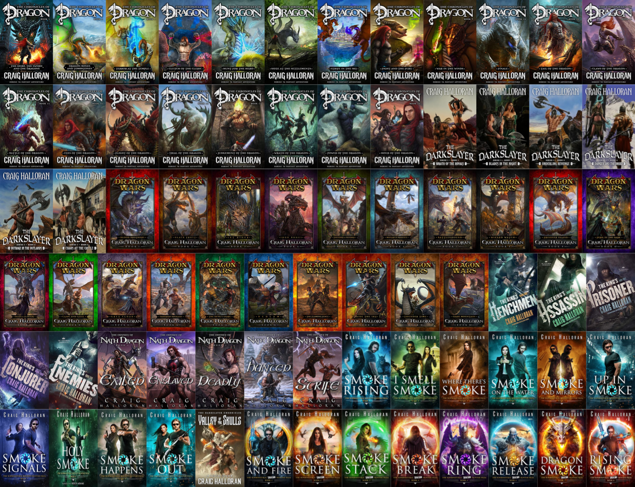 Chronicles of Dragon Series & more by Craig Halloran ~ 75 MP3 AUDIOBOOK COLLECTION