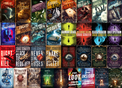 Daniel Faust Series & more by Craig Schaefer ~ 33 MP3 AUDIOBOOK COLLECTION