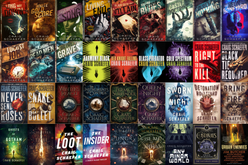 Daniel Faust Series & more by Craig Schaefer ~ 36 MP3 AUDIOBOOK COLLECTION