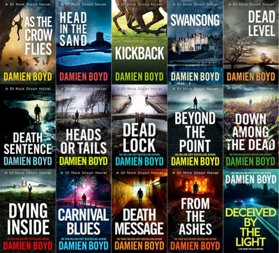 DI Nick Dixon Series & more by Damien Boyd ~ 15 MP3 AUDIOBOOK COLLECTION