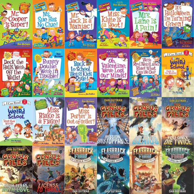 My Weirdest School Series & more by Dan Gutman ~ 25 MP3 AUDIOBOOK COLLECTION