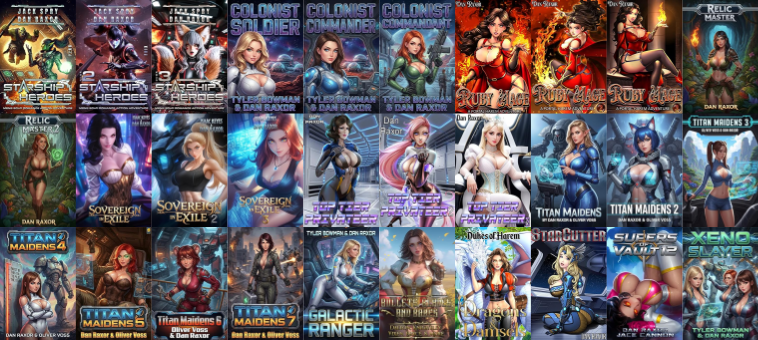 Galactic Dreams Series & more by Dan Raxor ~ 30 MP3 AUDIOBOOK COLLECTION