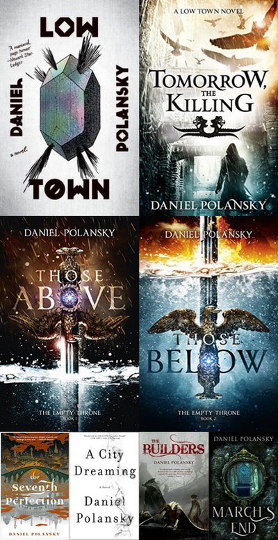 Low Town Series & more by Daniel Polansky ~ 8 MP3 AUDIOBOOK COLLECTION