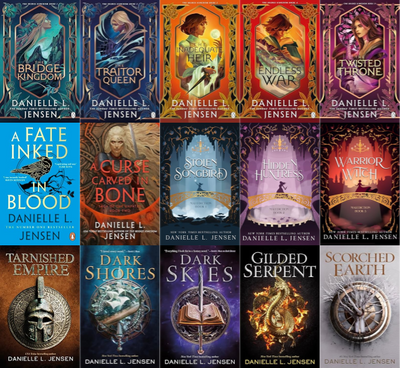 The Bridge Kingdom Series & more by Danielle L. Jensen ~ 15 MP3 AUDIOBOOK COLLECTION