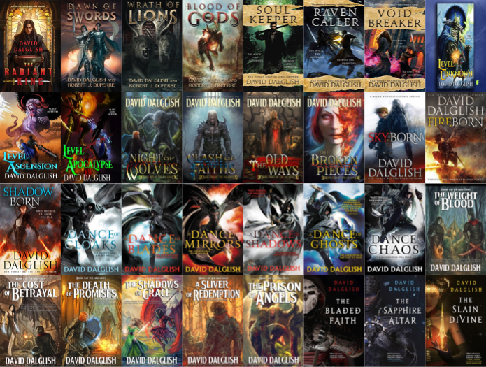 Astral Kingdoms Series & more by David Dalglish ~ 32 MP3 AUDIOBOOK COLLECTION