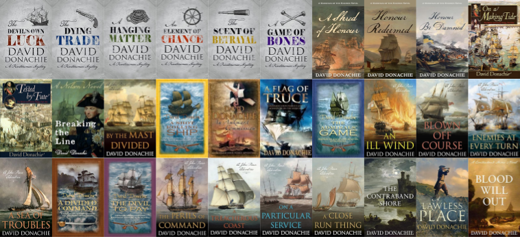 Privateersman Mysteries Series & more by David Donachie ~ 30 MP3 AUDIOBOOK COLLECTION