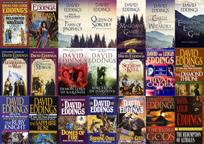 The Belgariad Series & more by David Eddings ~ 21 MP3 AUDIOBOOK COLLECTION