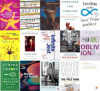 David Foster Wallace ~ 15 MP3 AUDIOBOOK COLLECTION