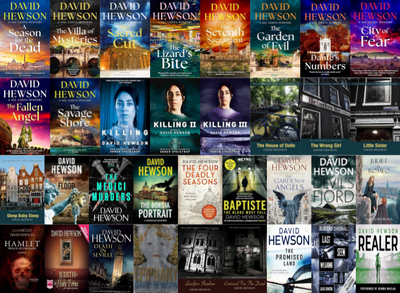 Nic Costa Series & more by David Hewson ~ 34 MP3 AUDIOBOOK COLLECTION