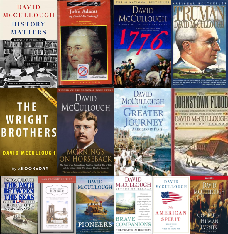 David McCullough ~ 14 MP3 AUDIOBOOK COLLECTION
