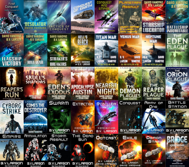 Galactic Liberation Series & more by David VanDyke ~ 40 MP3 AUDIOBOOK COLLECTION