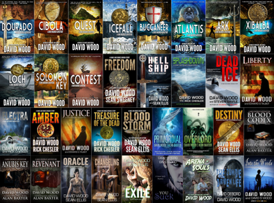 Dane Maddock Series & more by David Wood ~ 33 MP3 AUDIOBOOK COLLECTION