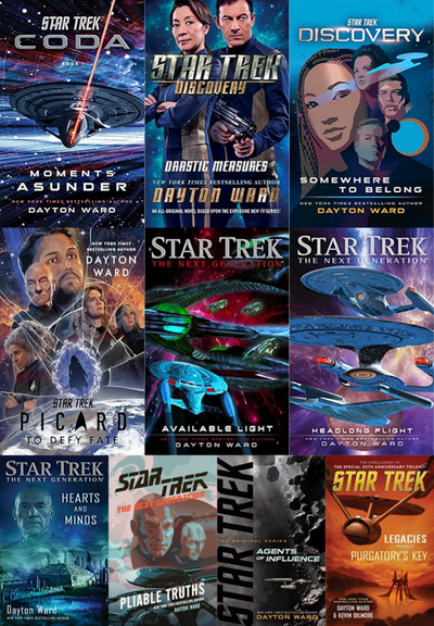 Star Trek: Coda Series & more by Dayton Ward ~ 10 MP3 AUDIOBOOK COLLECTION