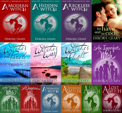 A Modern Witch Series & more by Debora Geary ~ 14 MP3 AUDIOBOOK COLLECTION