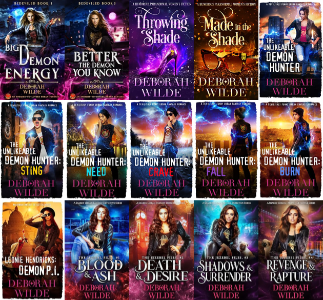 Bedeviled AF Series & more by Deborah Wilde ~ 15 MP3 AUDIOBOOK COLLECTION