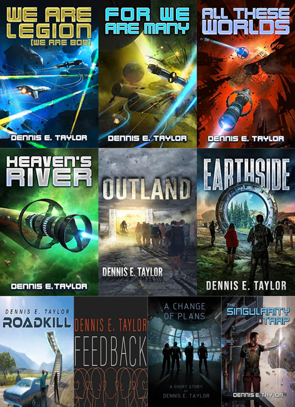 Bobiverse Series & more by Dennis E. Taylor ~ 10 MP3 AUDIOBOOK COLLECTION