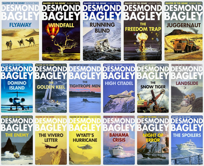 Max Stafford Series & more by Desmond Bagley  ~ 17 MP3 AUDIOBOOK COLLECTION