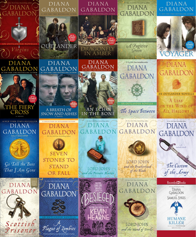 Outlander Series & more by Diana Gabaldon ~ 27 MP3 AUDIOBOOK COLLECTION