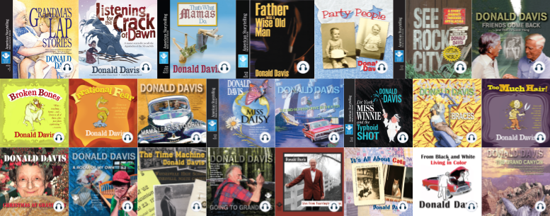 Donald Davis ~ 23 MP3 AUDIOBOOK COLLECTION