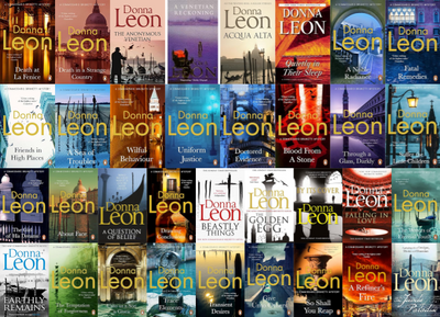 Commissario Brunetti Series & more by Donna Leon ~ 34 MP3 AUDIOBOOK COLLECTION