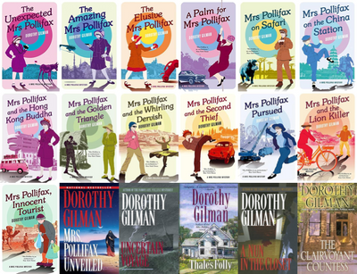 Mrs. Pollifax Series & more by Dorothy Gilman ~ 18 MP3 AUDIOBOOK COLLECTION