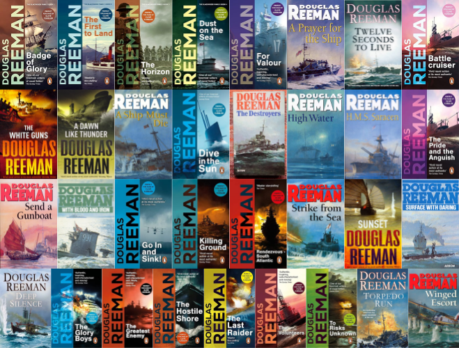 Blackwood Family Series & more by Douglas Reeman ~ 33 MP3 AUDIOBOOK COLLECTION