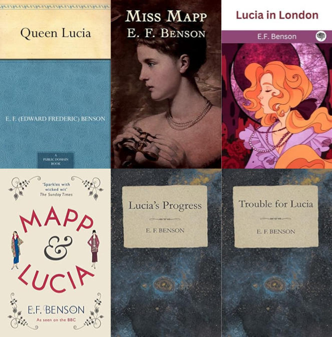 Mapp and Lucia Series by E F Benson ~ 6 MP3 AUDIOBOOK COLLECTION