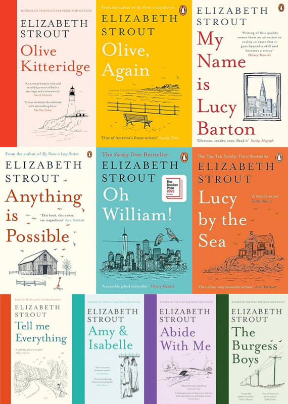 Olive Series & more by Elizabeth Strout ~ 10 MP3 AUDIOBOOK COLLECTION