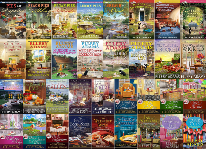 A Charmed Pie Shoppe Mystery Series & more by Ellery Adams ~ 34 MP3 AUDIOBOOK COLLECTION