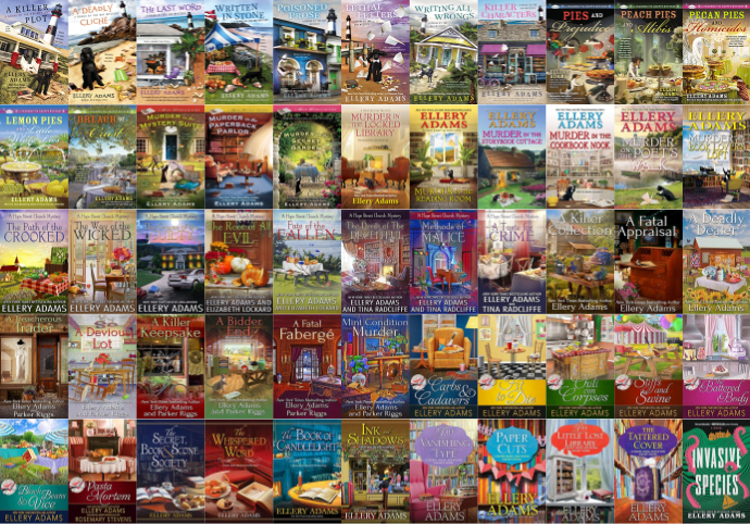 A Books by the Bay Mystery Series & more by Ellery Adams ~ 55 MP3 AUDIOBOOK COLLECTION