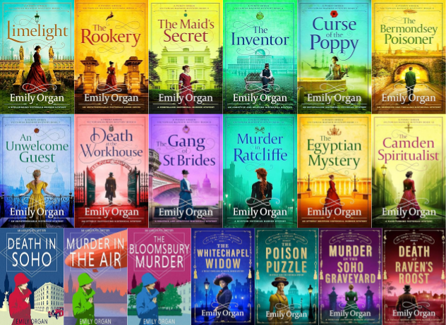 A Penny Green Victorian Mystery Series & more by Emily Organ ~ 19 MP3 AUDIOBOOK COLLECTION