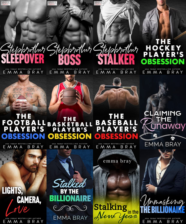 Sinful Stepbrothers Series & more by Emma Bray ~ 12 MP3 AUDIOBOOK COLLECTION