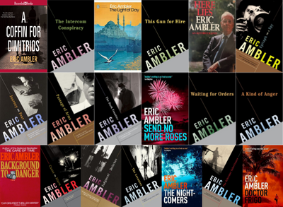 Charles Latimer Series & more by Eric Ambler ~ 20 MP3 AUDIOBOOK COLLECTION