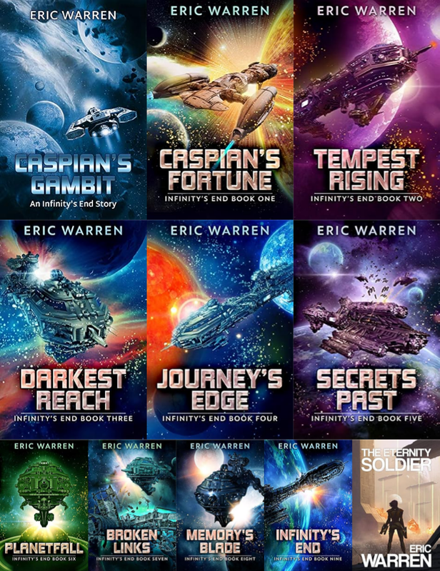 Infinity's End Series & more by Eric Warren ~ 11 MP3 AUDIOBOOK COLLECTION