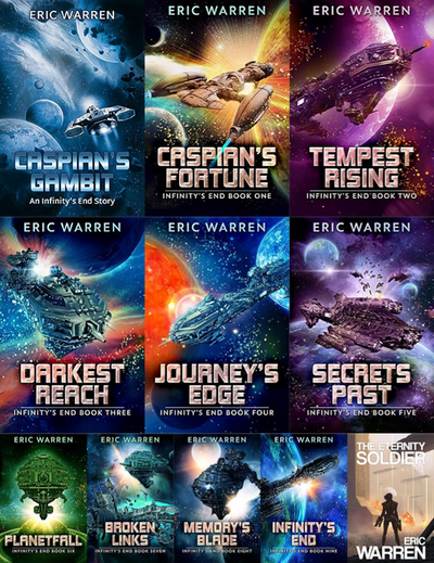 Infinity's End Series & more by Eric Warren ~ 11 MP3 AUDIOBOOK COLLECTION