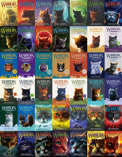 Warriors: Omen of the Stars Series & more by Erin Hunter ~ 42 MP3 AUDIOBOOK COLLECTION