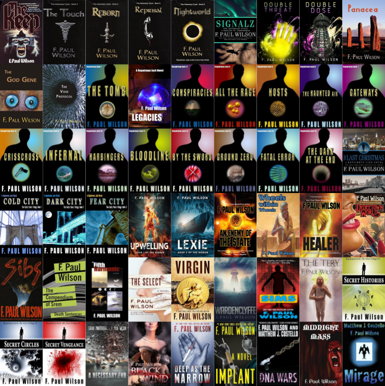 Repairman Jack Series & more by F. Paul Wilson ~ 54 MP3 AUDIOBOOK COLLECTION
