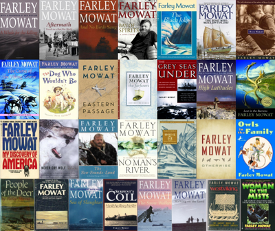 Farley Mowat ~ 31 MP3 AUDIOBOOK COLLECTION