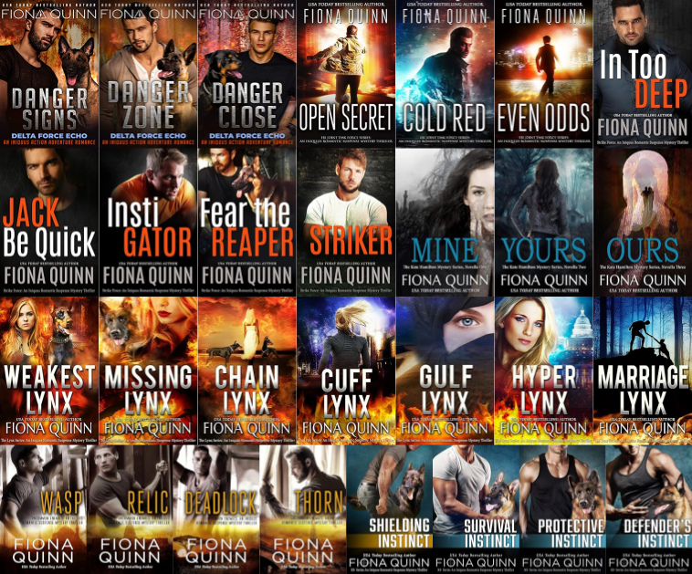 Delta Force Echo Series & more by Fiona Quinn ~ 30 MP3 AUDIOBOOK COLLECTION