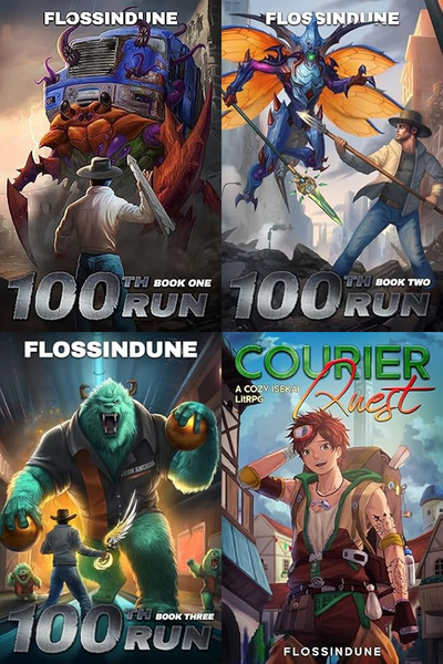 100th Run Series & more by Flossindune ~ 4 MP3 AUDIOBOOK COLLECTION