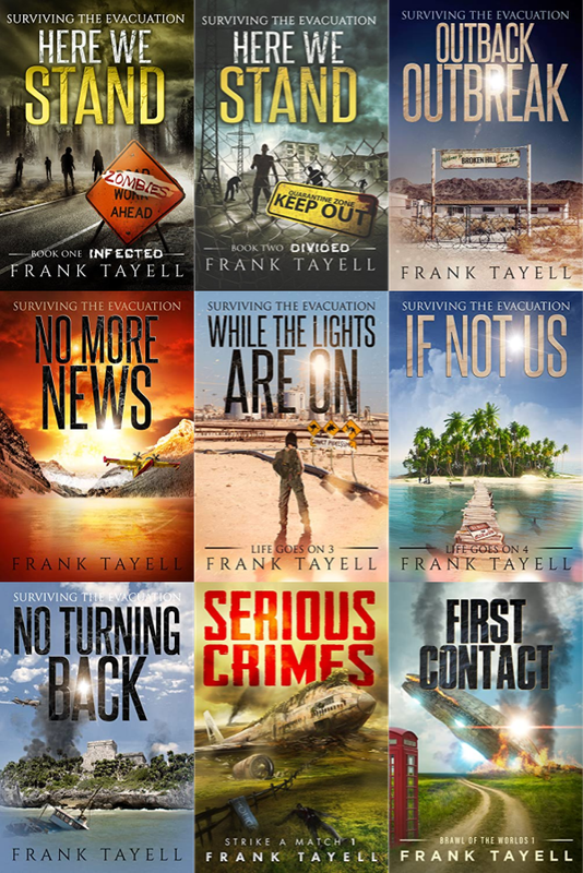 Surviving the Evacuation: Here We Stand Series & more by Frank Tayell ~ 9 MP3 AUDIOBOOK COLLECTION