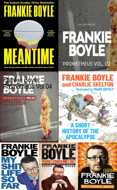 Promethiad Series & more by Frankie Boyle ~ 7 MP3 AUDIOBOOK COLLECTION