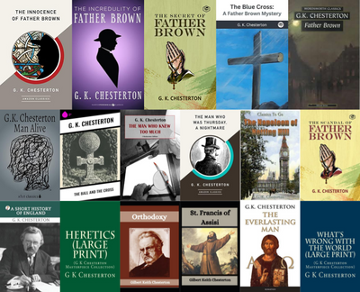 Father Brown Series & more by G K Chesterton ~ 18 MP3 AUDIOBOOK COLLECTION