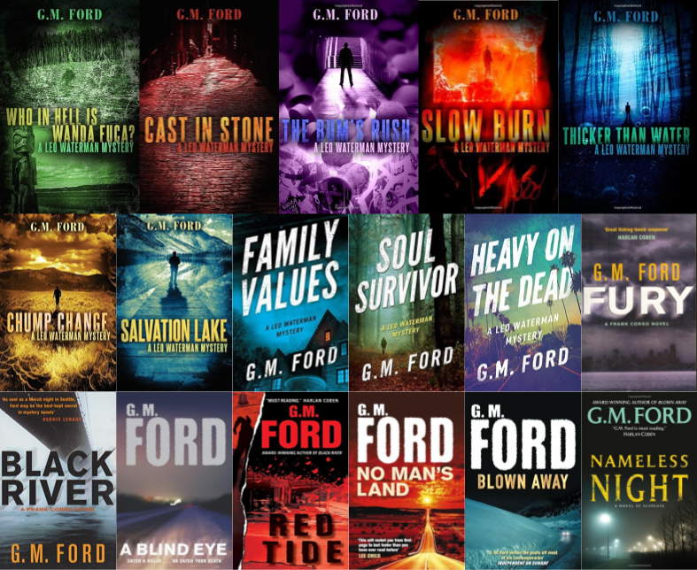 Leo Waterman Series & more by G M Ford ~ 17 MP3 AUDIOBOOK COLLECTION